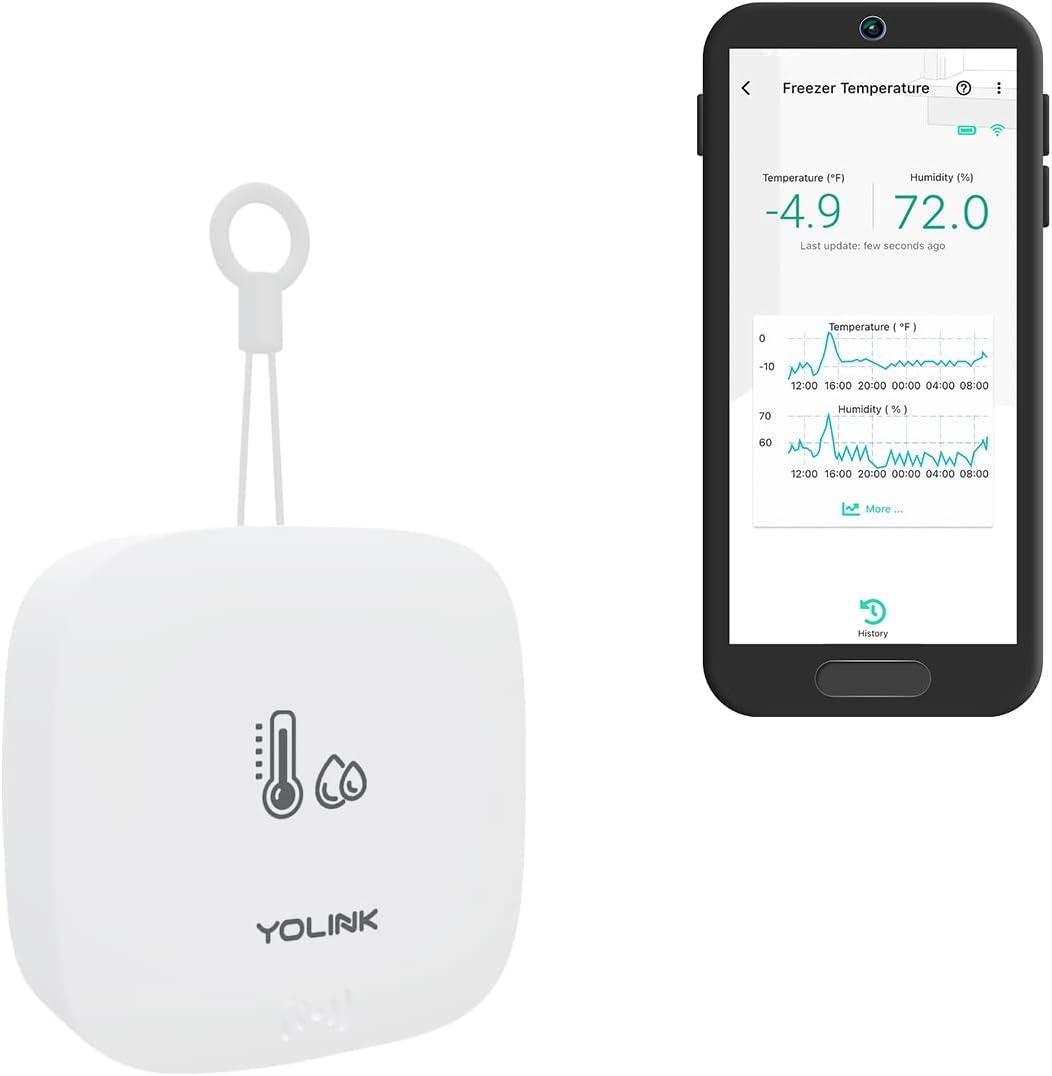 YoLink YS8005-UC, White Security Household Sensors & Alarms