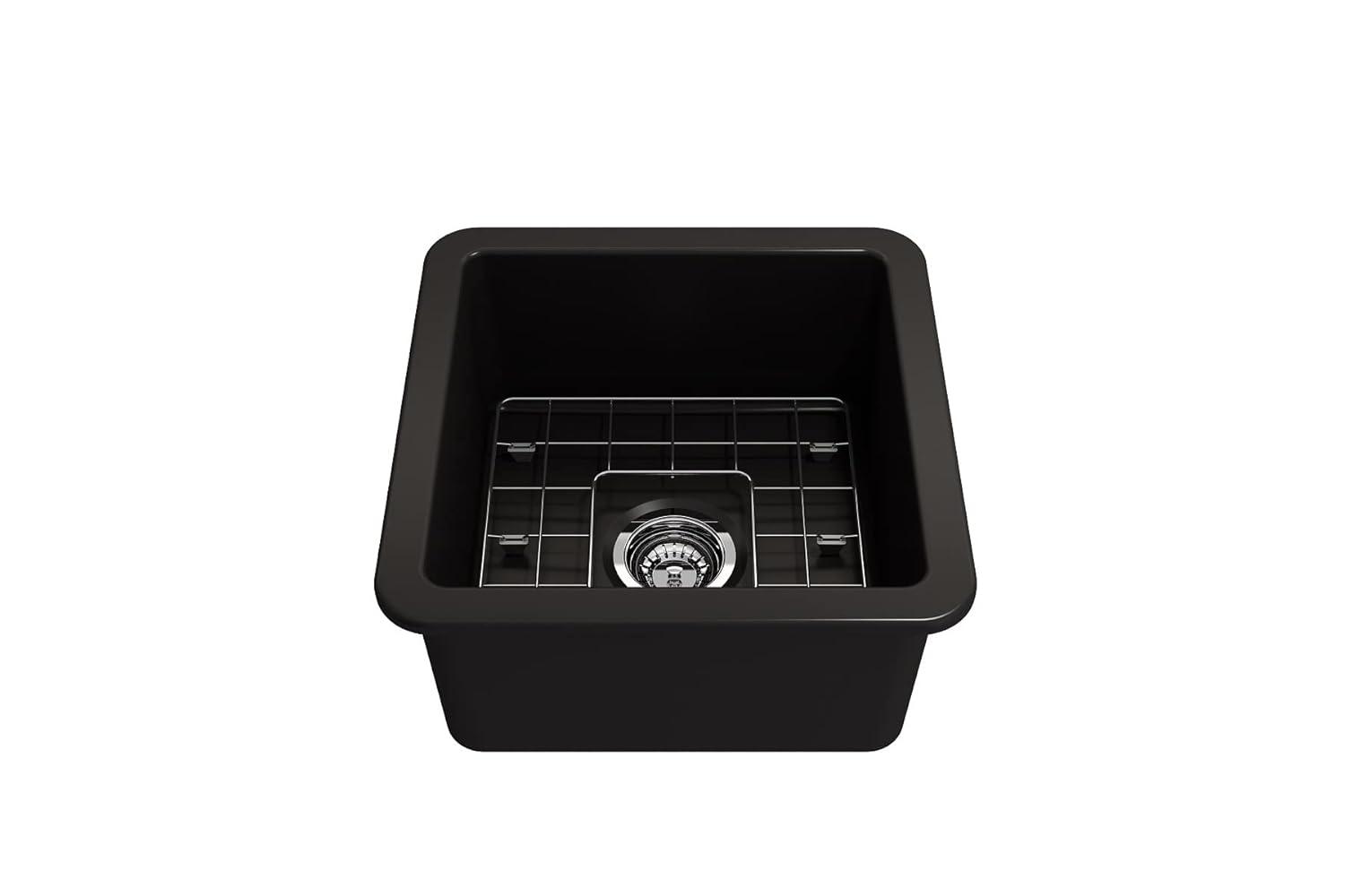 BOCCHI 18'' L Fireclay Kitchen Sink 1359-004-0120