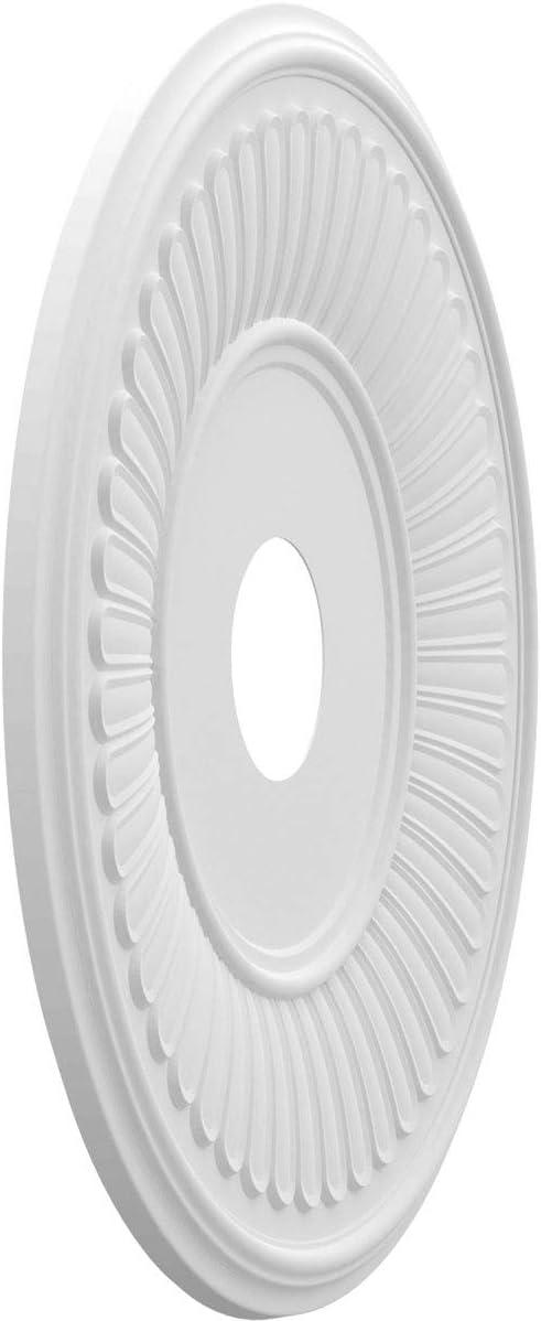 Ekena Millwork Berkshire Thermoformed PVC Ceiling Medallion CMP19BE