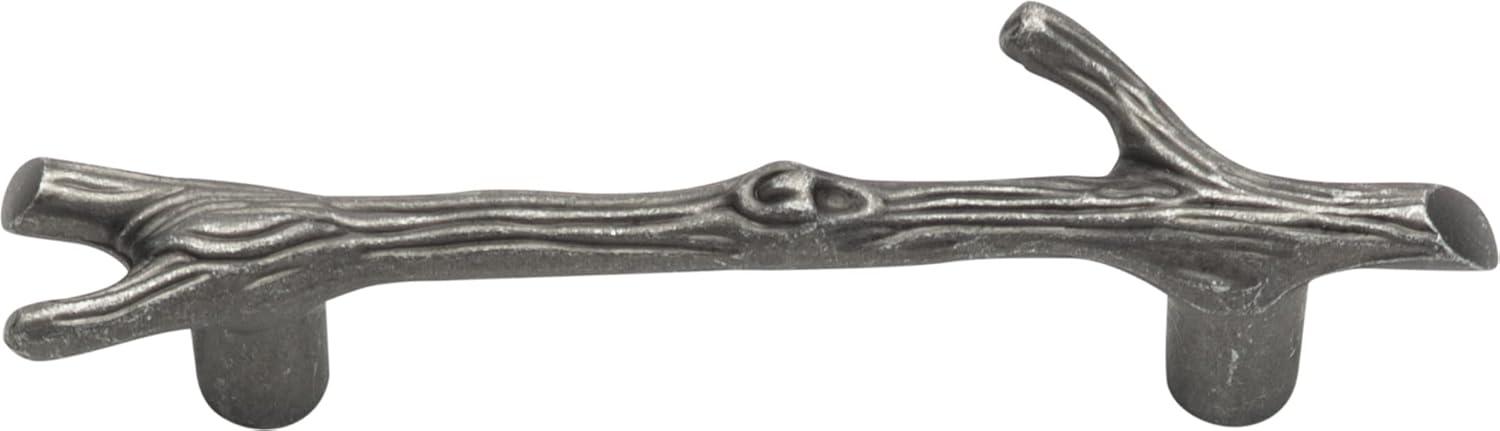 Burnished Bronze 3-Inch Twig Designer Bar Pull