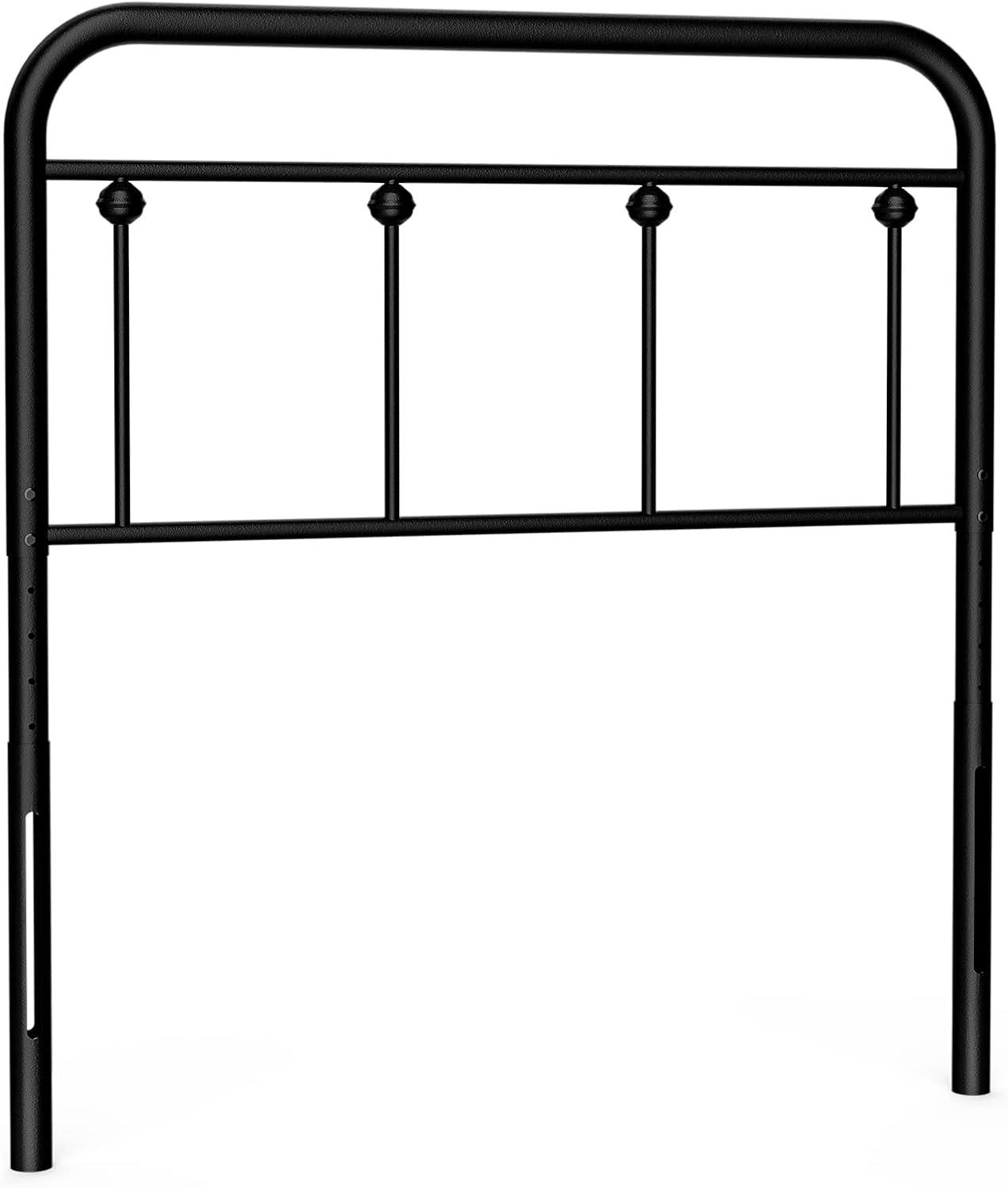 August Grove® August Grove® Metal Headboard - Adjustable Height - Farmhouse Victorian Style