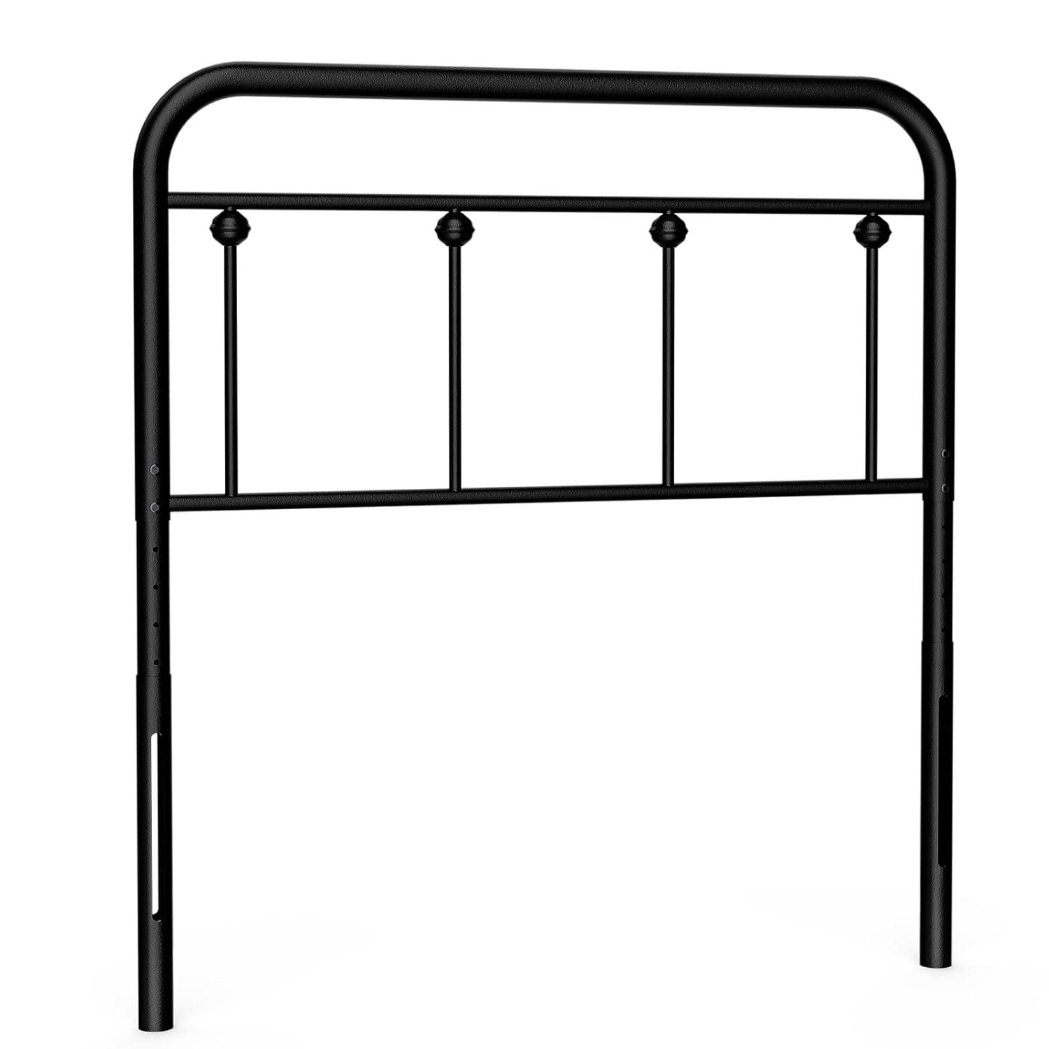 August Grove® August Grove® Metal Headboard - Adjustable Height - Farmhouse Victorian Style