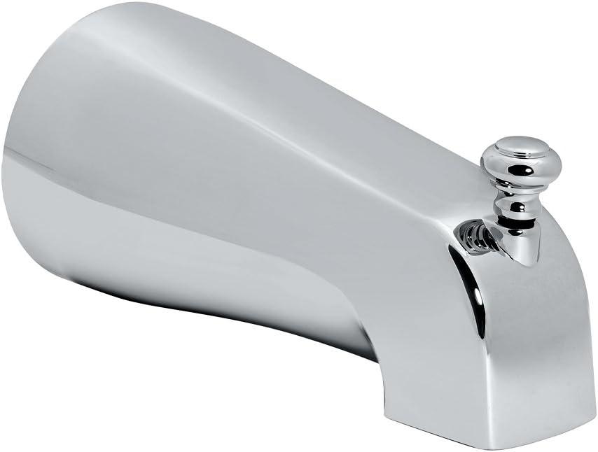 Chrome Wall Mounted Bathroom Diverter Spout