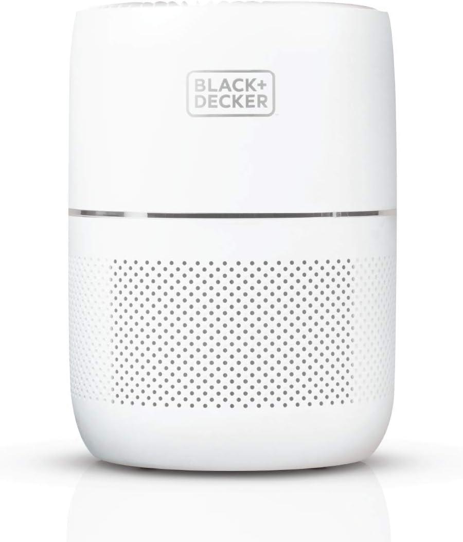 BLACK+DECKER BLACK+DECKER Tabletop Air Purifier - 3-Stage Filtration System, HEPA Air Purifiers for Home