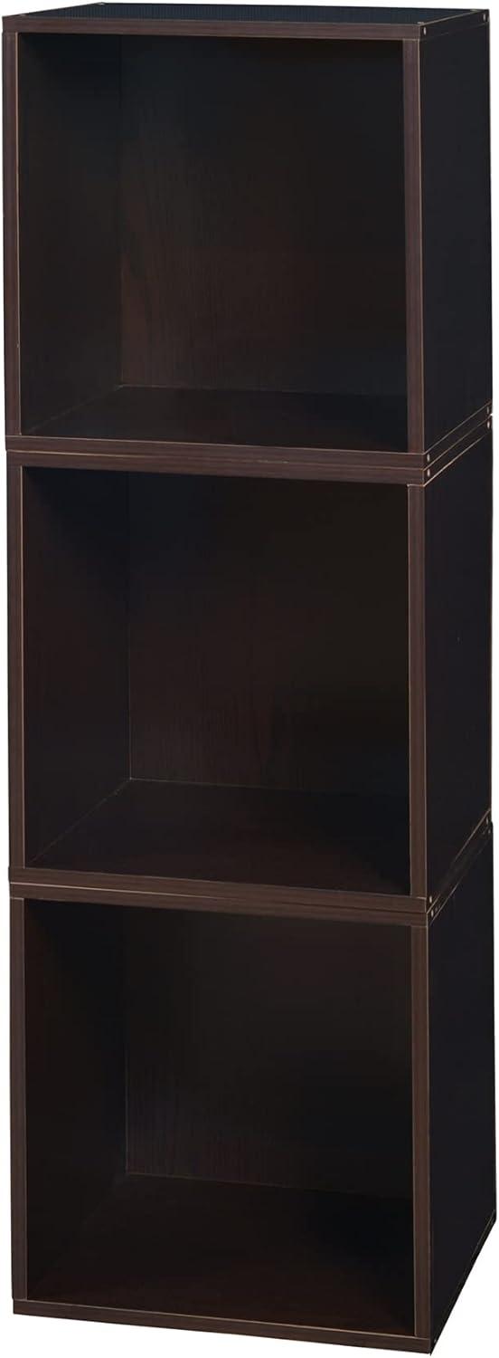 Niche Cubo Storage Organizer Open Bookshelf Set- 6 Cubes- Cherry