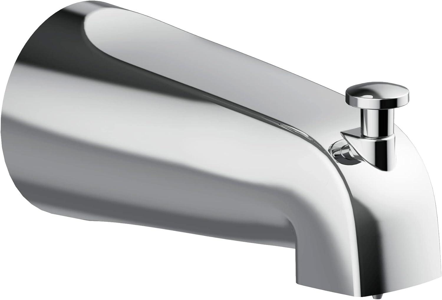Tub Spout with Diverter Slip Fit Connection