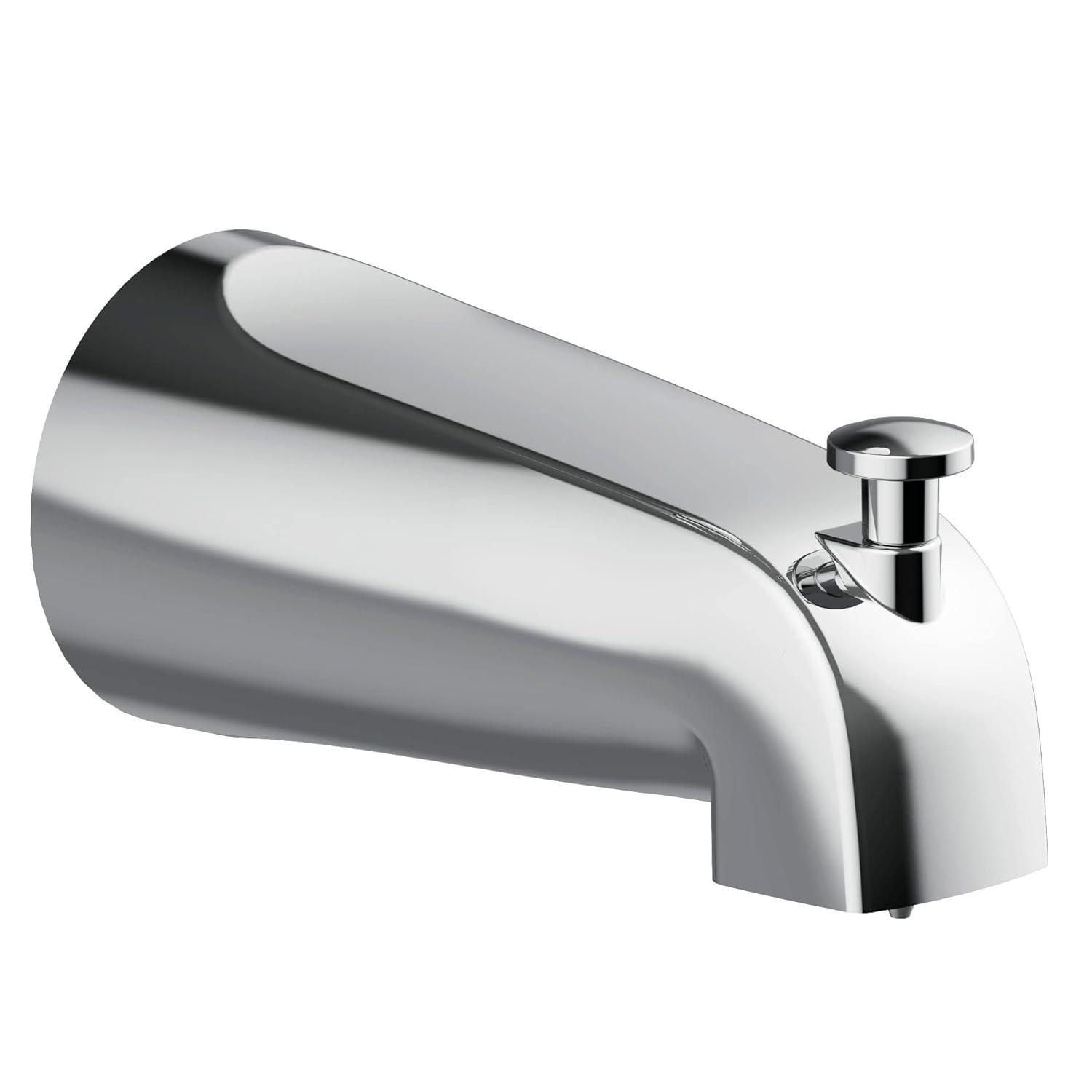 Tub Spout with Diverter Slip Fit Connection