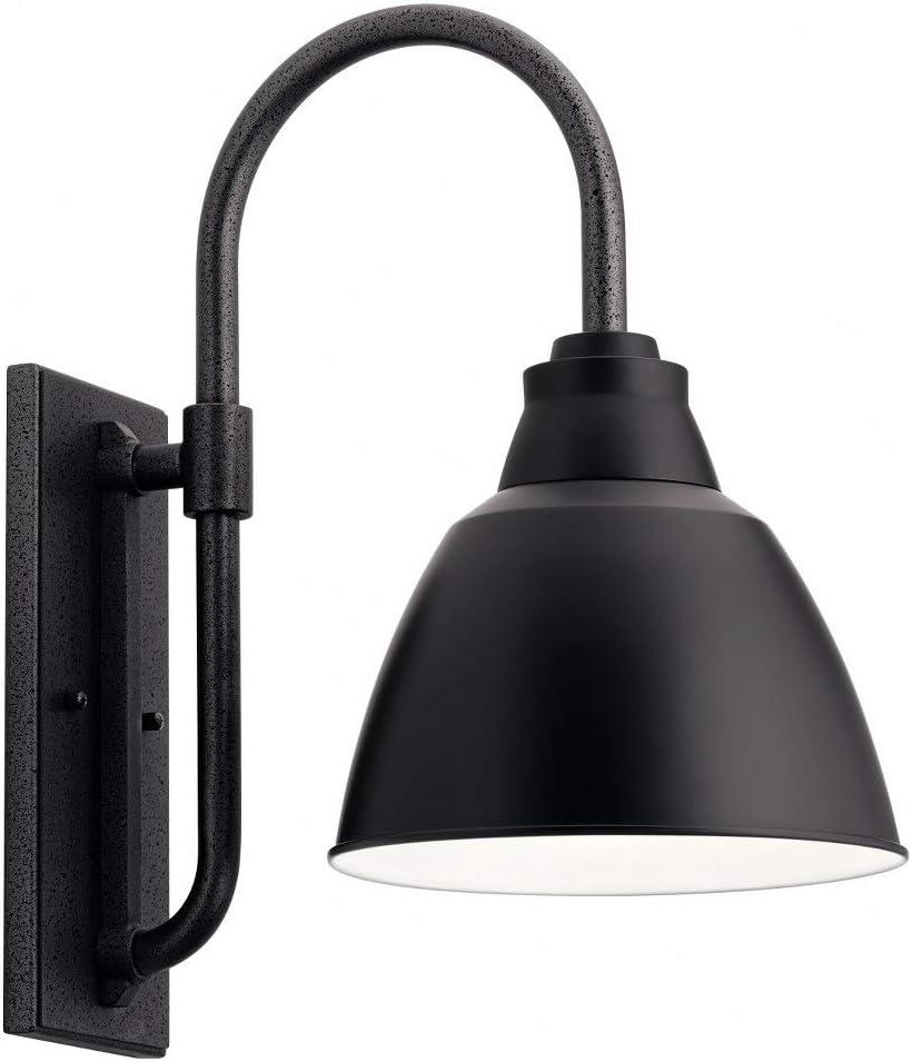 Pellinord™ 14" 1 Light Wall Light Black