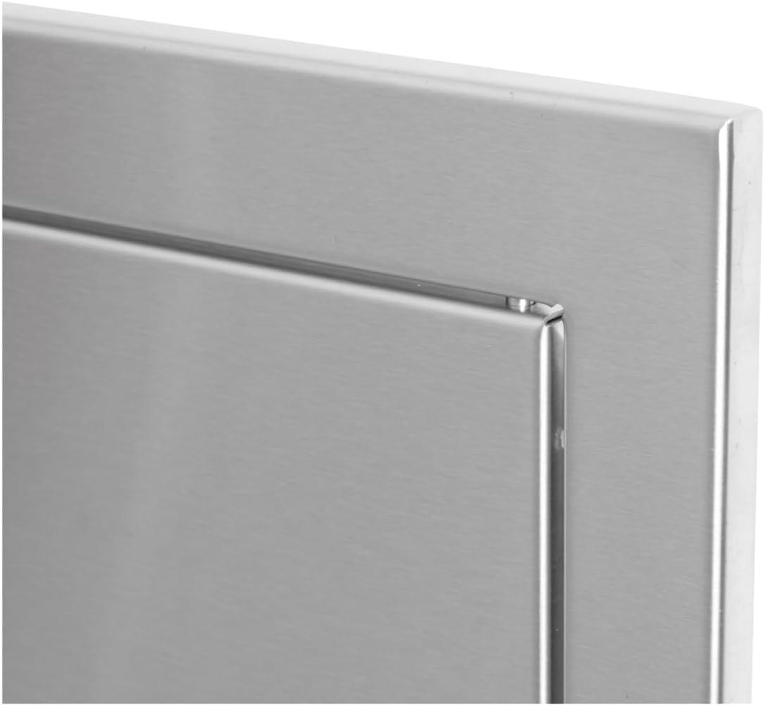 Bull Vertical Stainless Steel Access Door with Reveal Design