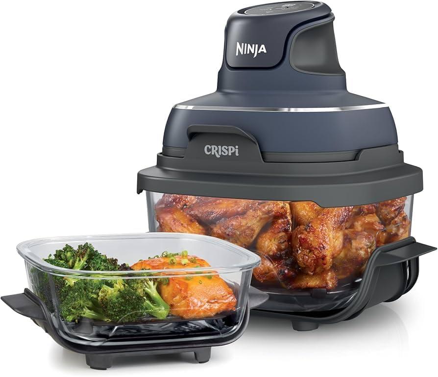 Ninja Ninja Crispi 4-in-1 Portable Glass Air Fryer Cooking System