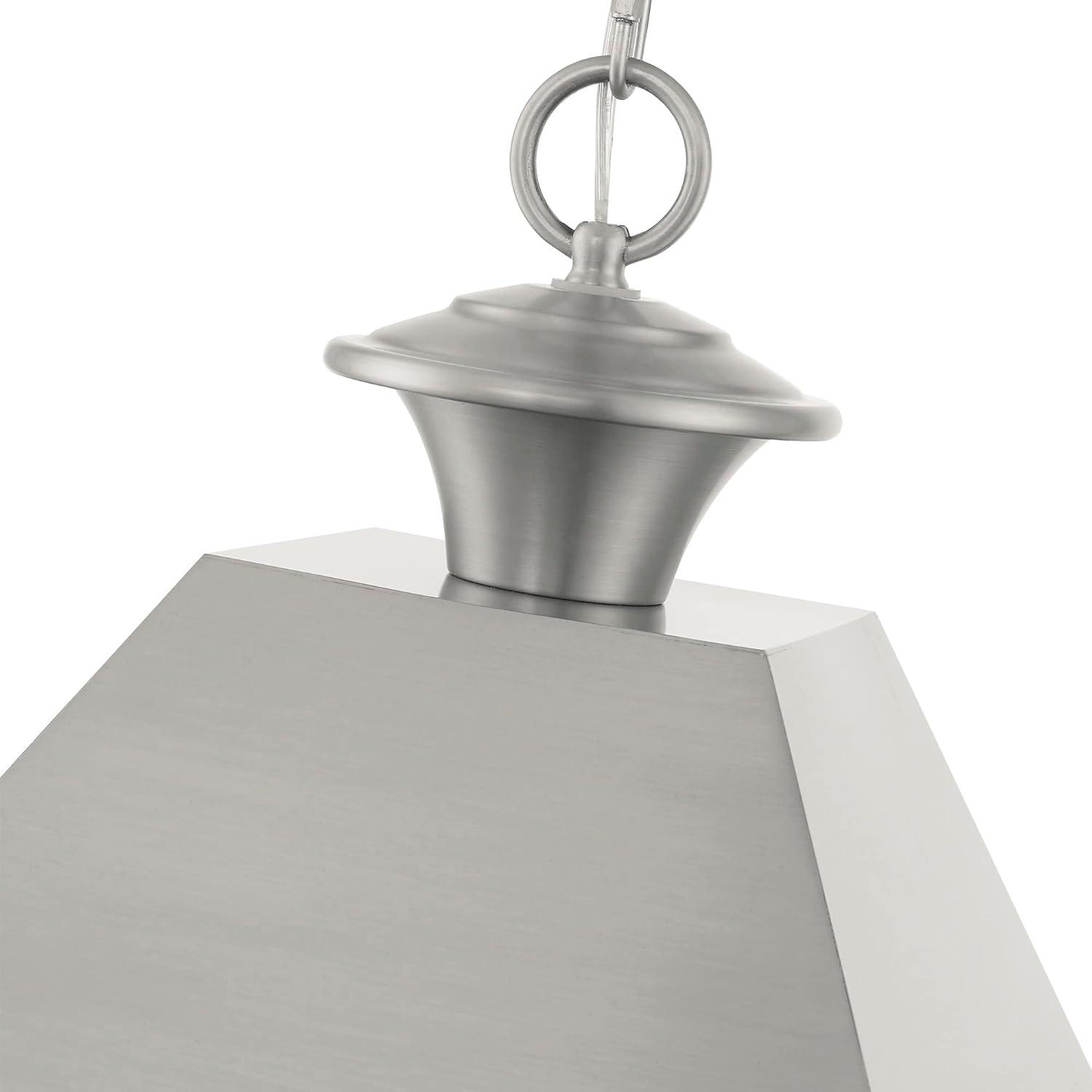 Livex Lighting Wentworth 3 - Light Pendant in  Brushed Nickel