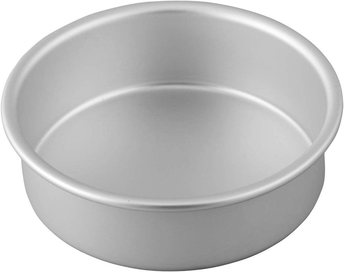 Wilton 6-Inch Round Aluminum Non-Stick Cake Pan Set