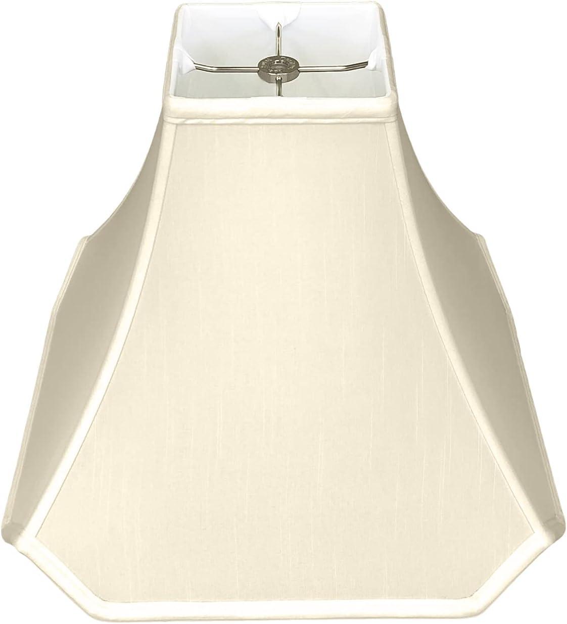 Royal Designs Pagoda Basic Lamp Shade, Eggshell, 4 x 10 x 9