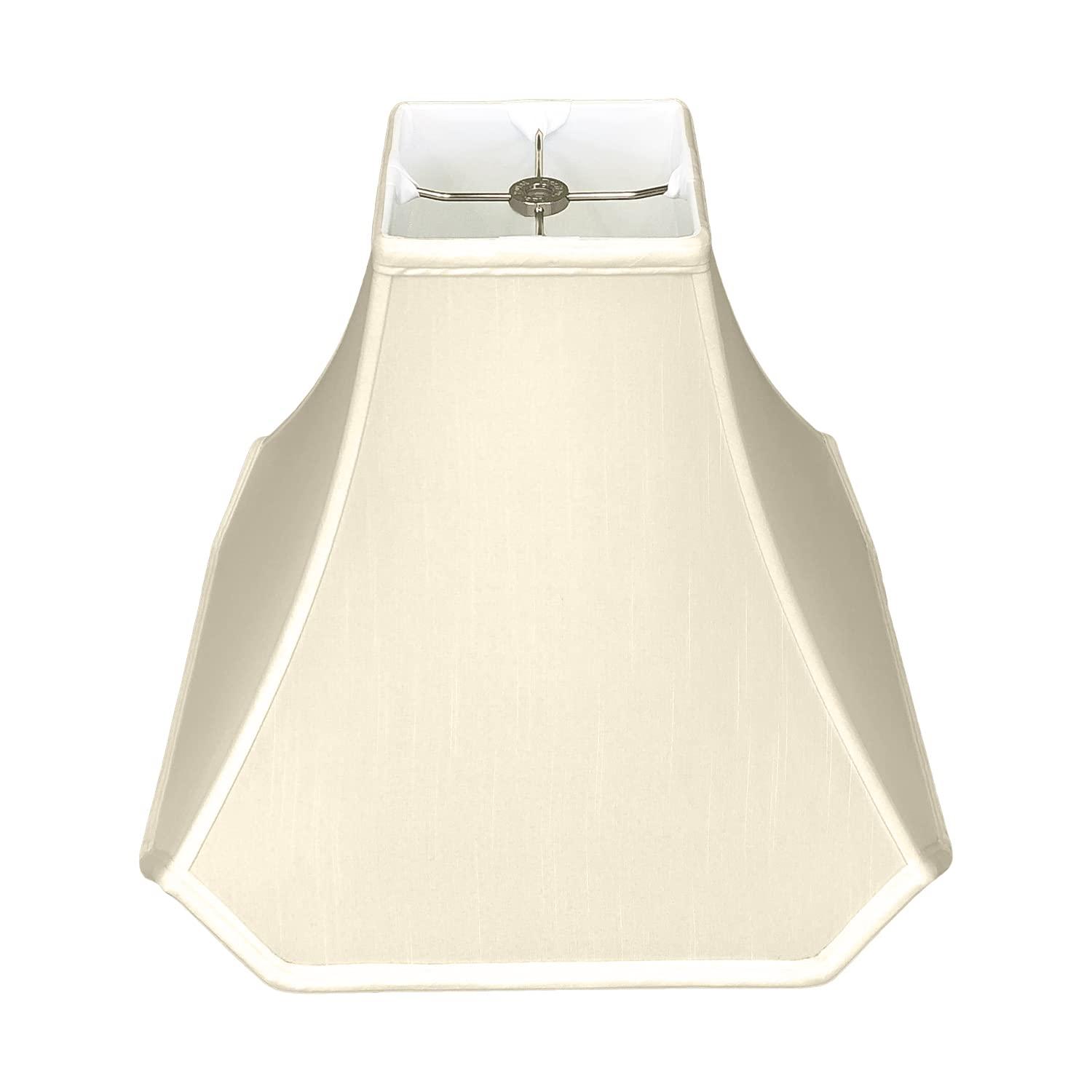 Royal Designs Pagoda Basic Lamp Shade, Eggshell, 4 x 10 x 9