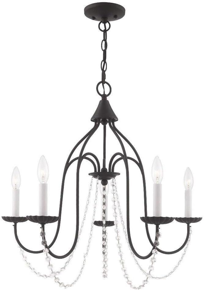 Livex Lighting - Alessia - 5 Light Chandelier in Farmhouse Style - 24 Inches