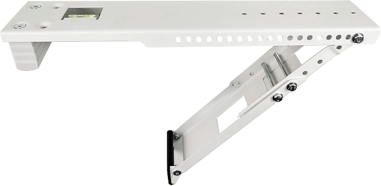 Heavy Duty White Steel AC Window Support Bracket