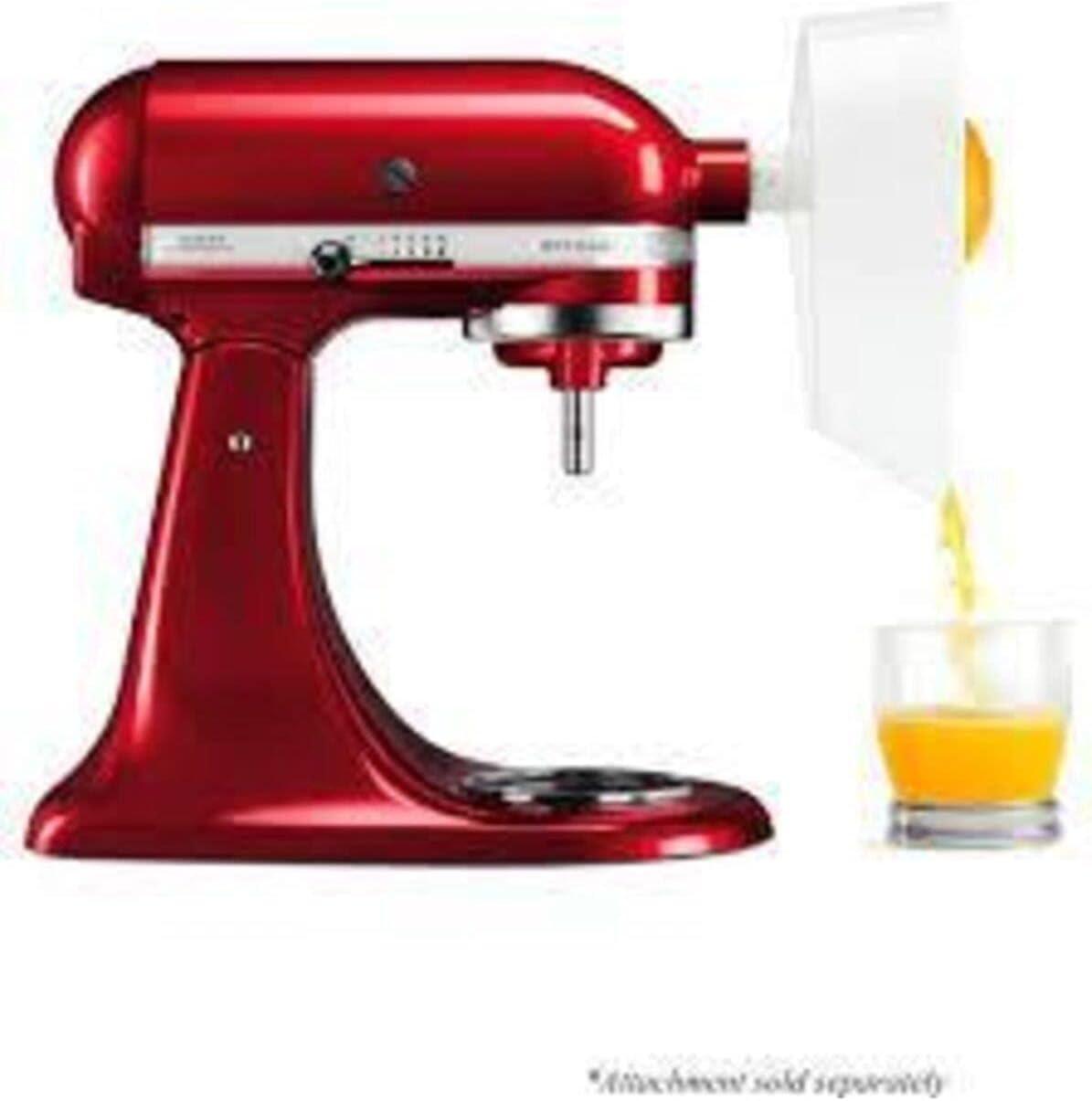 KitchenAid White Plastic Citrus Juicer Attachment for Stand Mixer