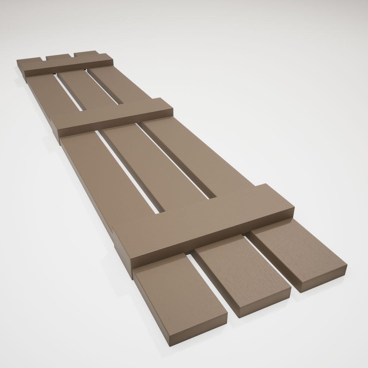 Mid America Mid-America 12'' Board & Batten Shutters