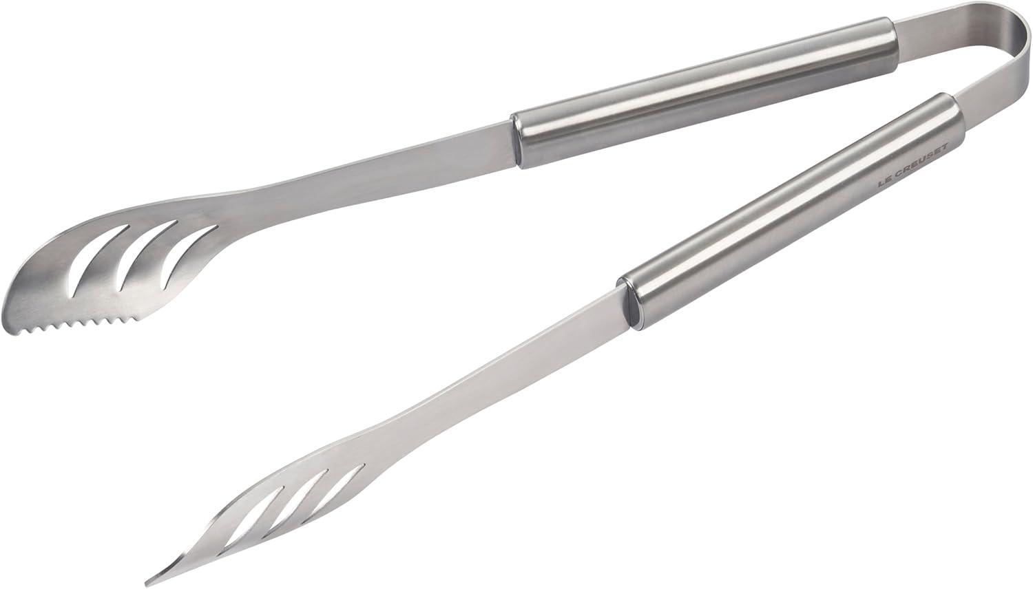 Le Creuset 17.5" Stainless Steel Outdoor Tongs