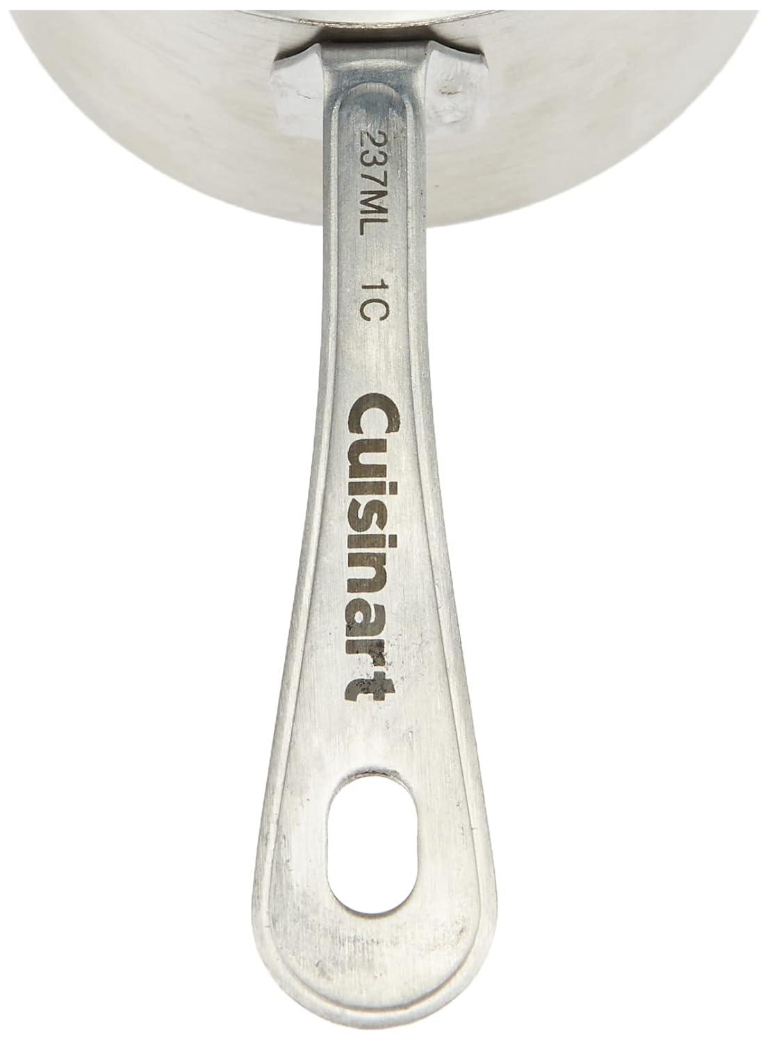 Cuisinart 4-Pieces Stainless Steel Measuring Cup Set
