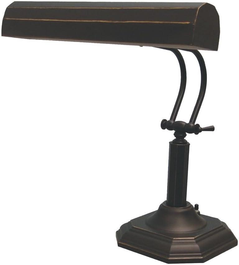 Adjustable Dark Bronze Metal Piano Desk Lamp