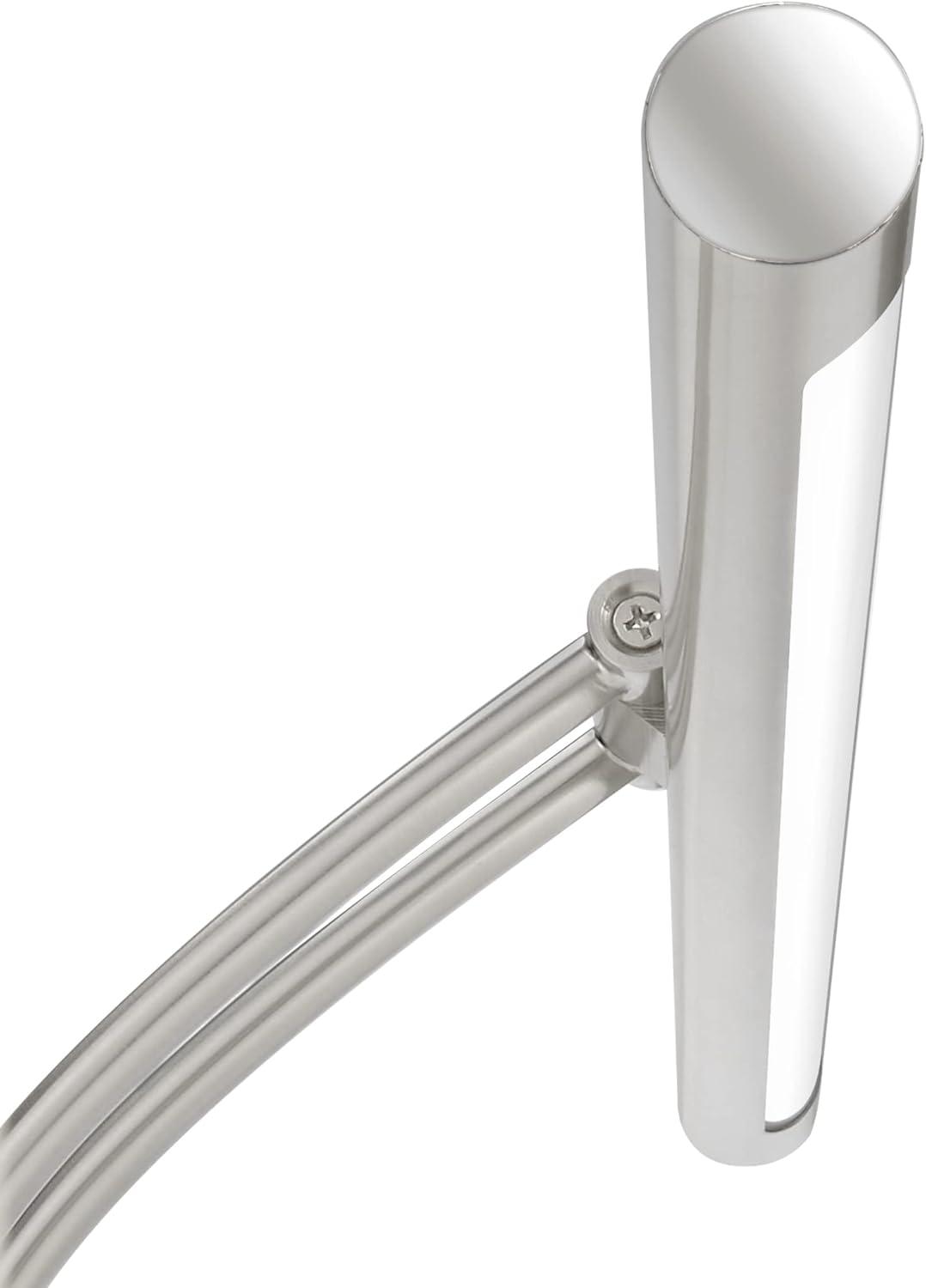 Maxxima 17 in. LED Picture Light w/ Brushed Nickel Finish, 1000 Lumens, 3000K Warm White, Hardwired Integrated LED Display Wall Light