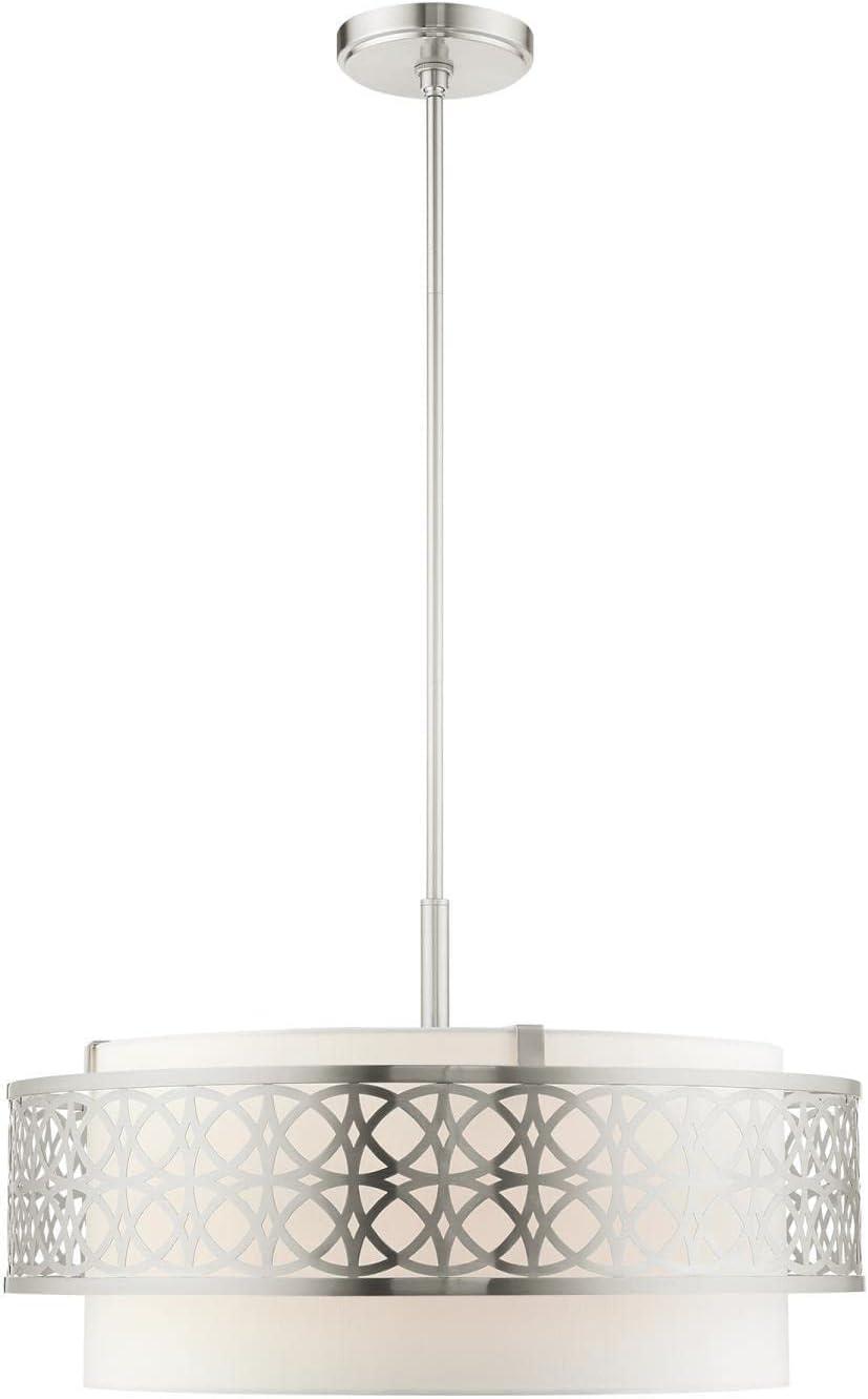 Livex Lighting Calinda 5 - Light Pendant in  Brushed Nickel