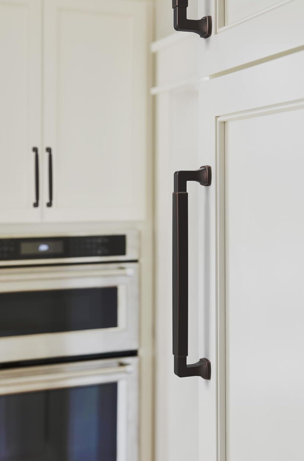 Amerock Stature 7-9/16 inch (192mm) Center-to-Center Oil-Rubbed Bronze Cabinet Pull