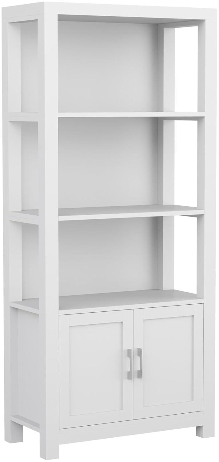 Martha Stewart Teague Martha Stewart 68" Shaker Bookcase with Storage Cabinet