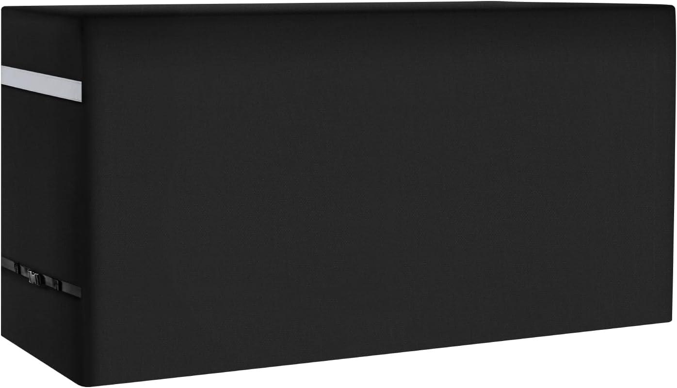 VEVOR Grill Cover, 66 inch BBQ Covers for Outdoor Grills, Waterproof, Fade Resistant, Weather Resistant Heavy Duty 600D Polyester, Easy On/Off, with Secure Buckles, Black