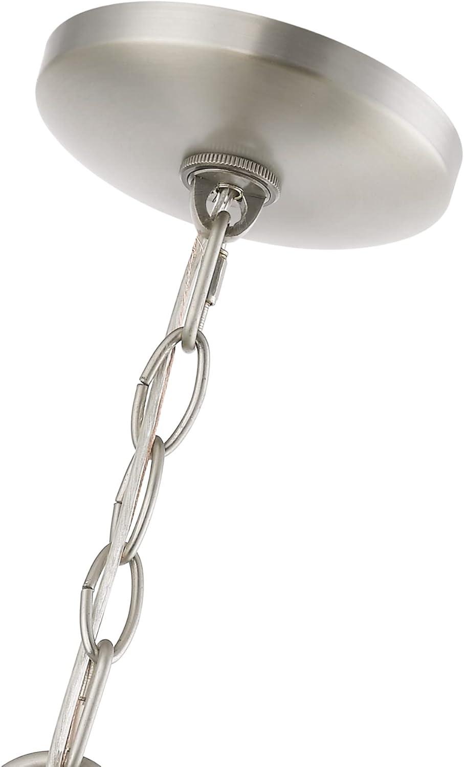 Livex Lighting Wentworth 3 - Light Pendant in  Brushed Nickel