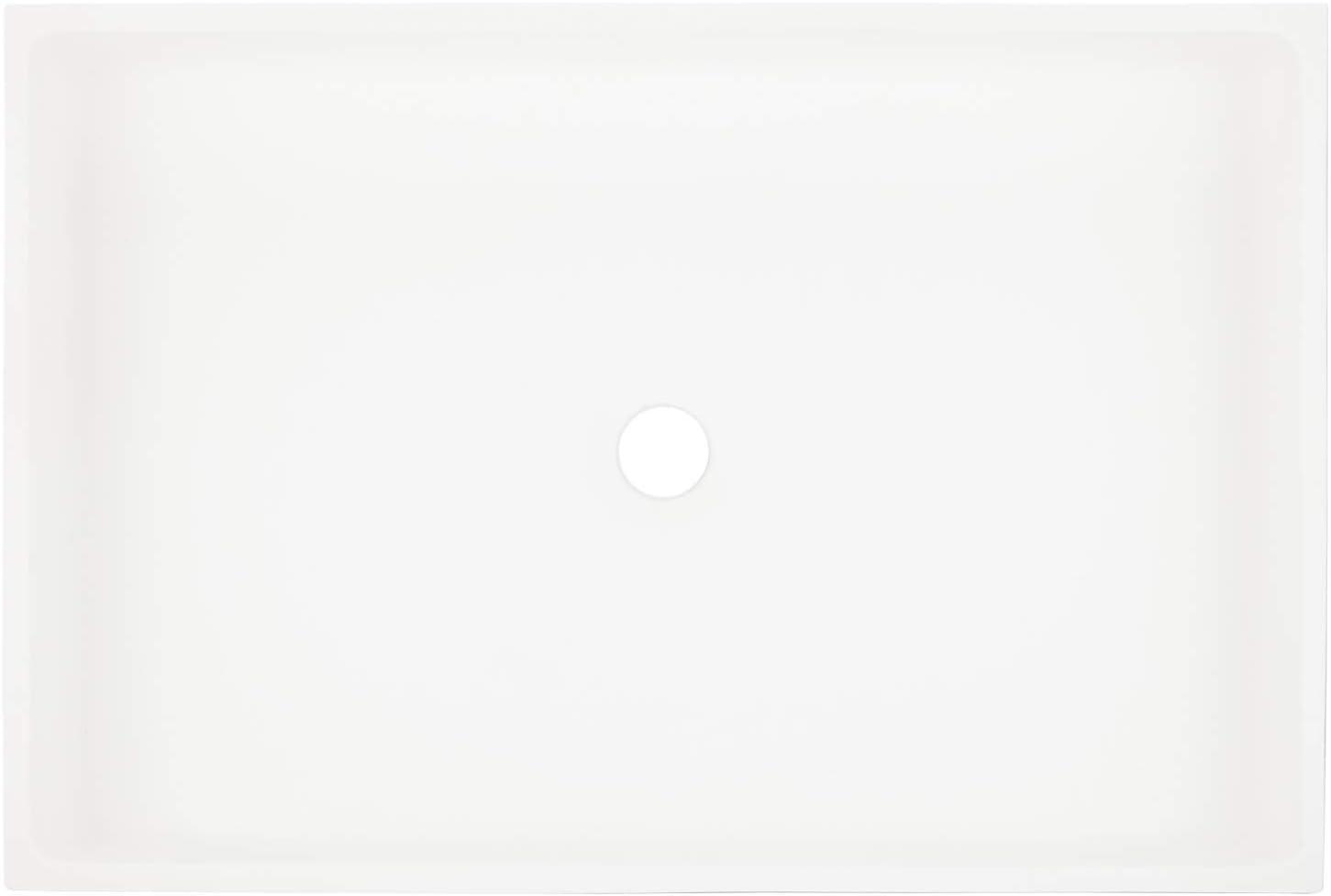 24" Cosima Rectangular Matte Resin Vessel Sink
