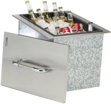 Bull Outdoor Products SS Beverage Ice Chest Condiment Tray Cooler