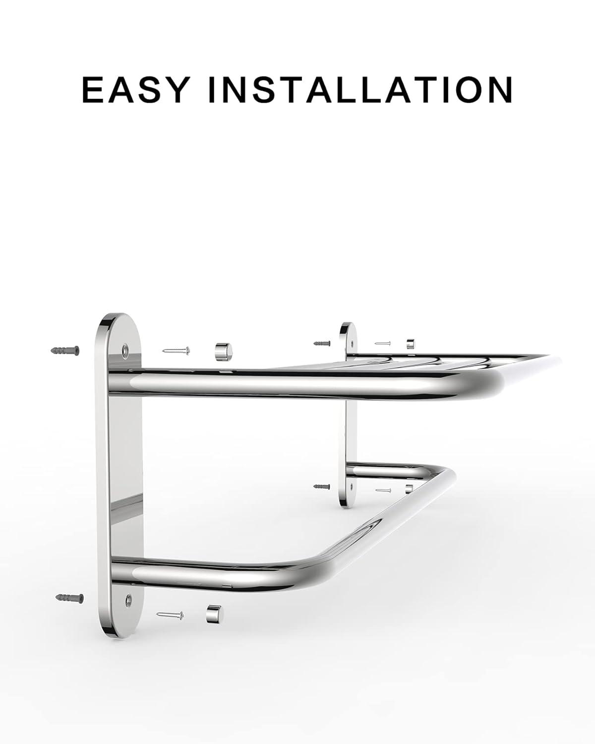 BATH EQUIPMENT FIXSEN 2 Wall Towel Rack YJJ001-C