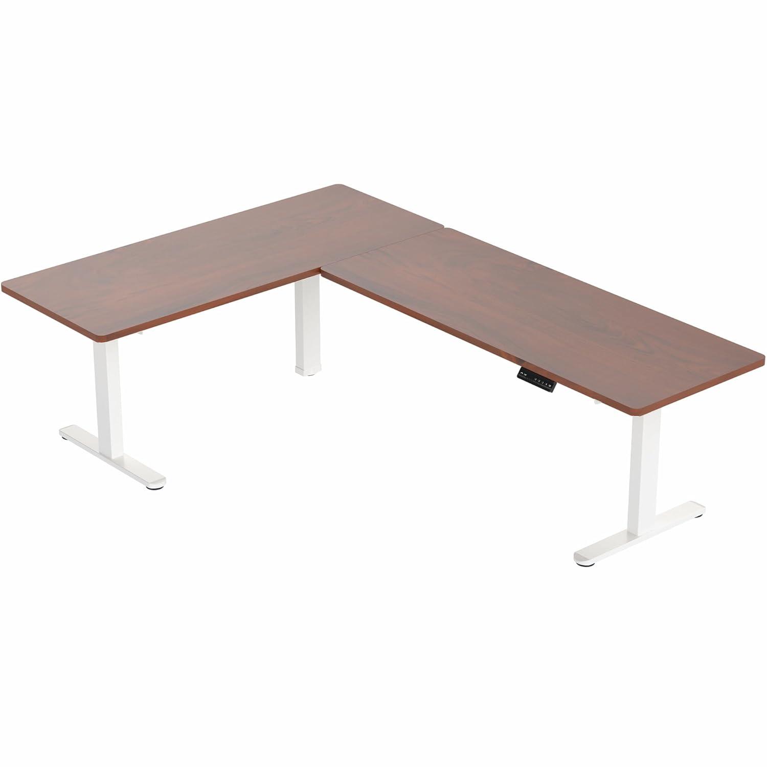 Vivo Electric 83" x 60" Stand Up Corner Desk