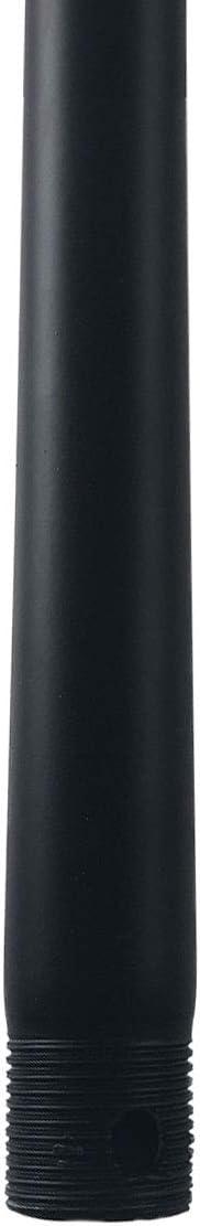 48in Ceiling Fan Extension Downrod in Matte Black