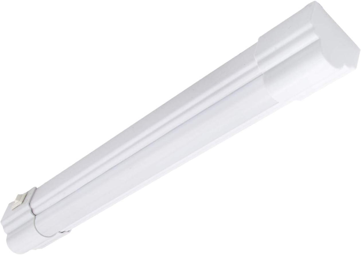 Maxxima 12-inch LED Under Cabinet Light 600 Lumens Warm White 3000K, Plug in, Energy Star Rated