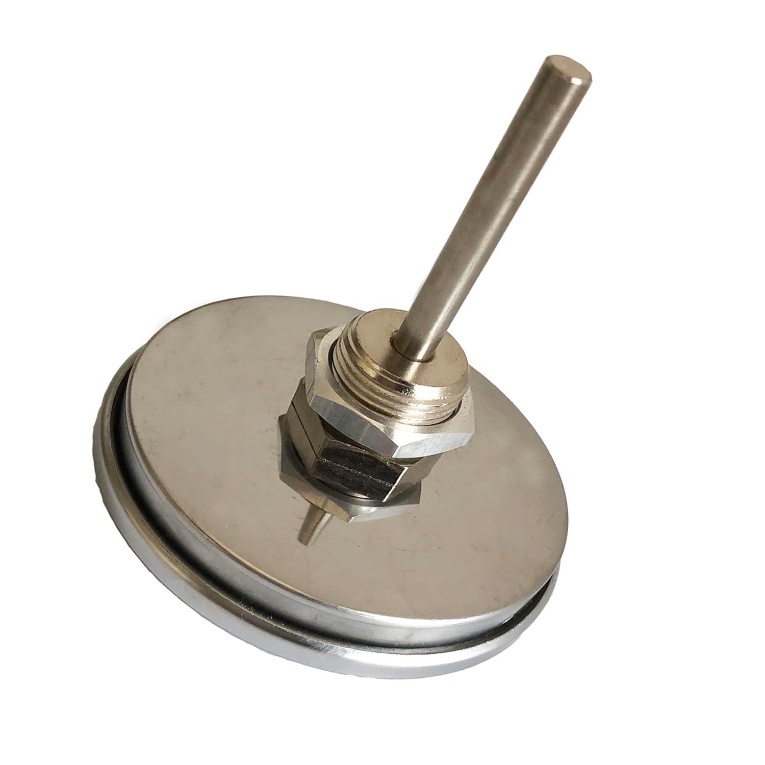 BBQ Grill Thermometer Heat Indicator Replacement Parts for Kitchenaid 720-0787D, 720-0819, 720-0745, 720-0733A, 720-0745B, 720-0826 - Compatible Barbeque Temperature Gauge Thermostat