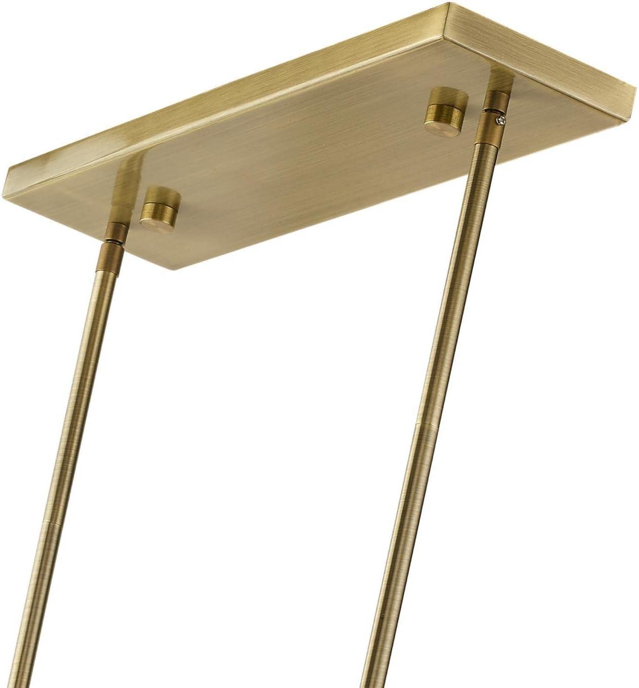 Livex Lighting Summit 4 - Light Chandelier in  Antique Brass