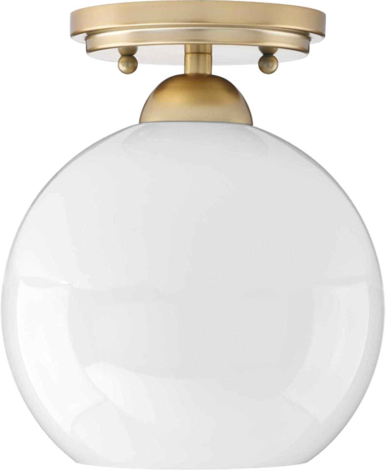 Alayna Glass Semi Flush Mount