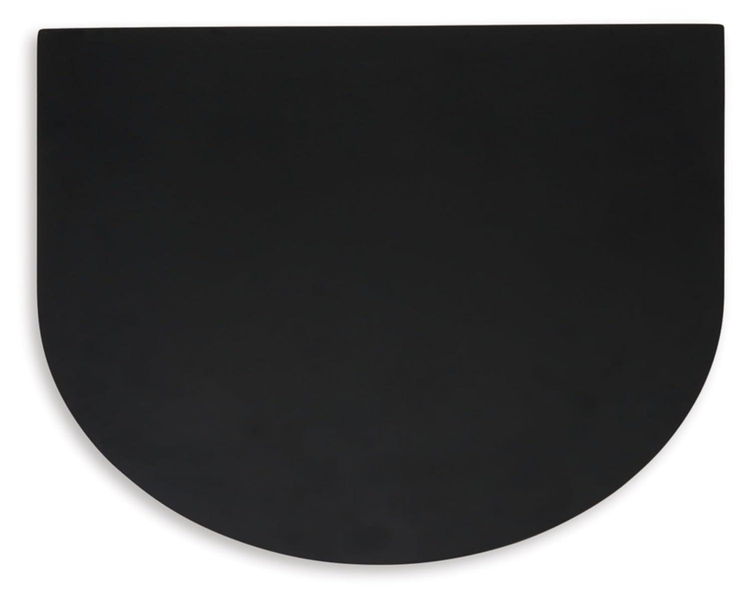 Signature Design by Ashley Ladgate Accent Table, Black & Natural Brown