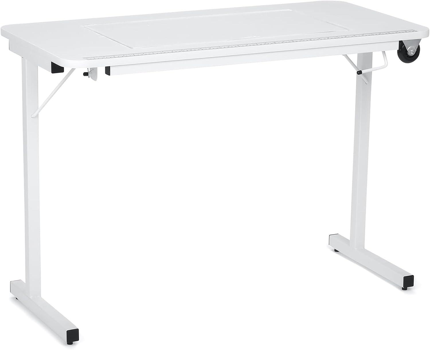 Gidget II Sewing Table with Manual Machine Lift by Arrow Classic Sewing Furniture
