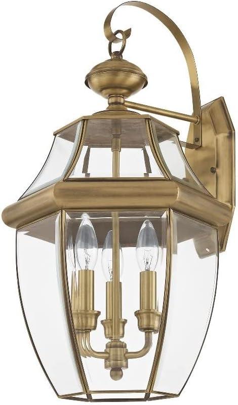 Livex Lighting Monterey 3 - Light Wall Light in  Brushed Nickel