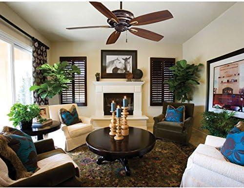 54" Minka Aire Rustic Indoor Ceiling Fan French Beige Maple Wood Blades for Living Room Kitchen Bedroom Family Dining House Home