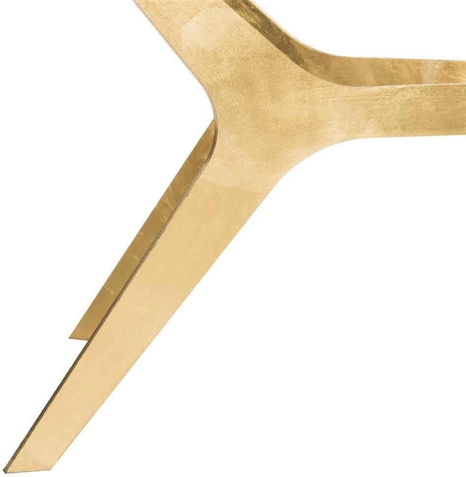 Edythe Coffee Table - Gold/Clear - Safavieh