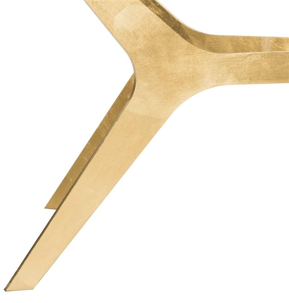 Edythe Coffee Table - Gold/Clear - Safavieh