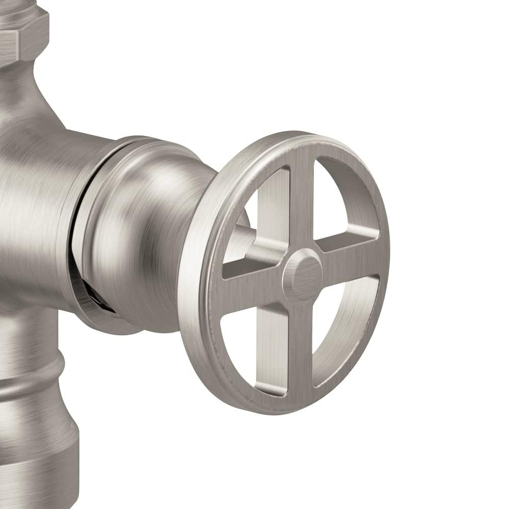 Moen Paterson Spot Resist Stainless Smart Faucet Touchless Pull Down Sprayer Kitchen Faucet with Voice Control and Power Boost, S72003EVSRS