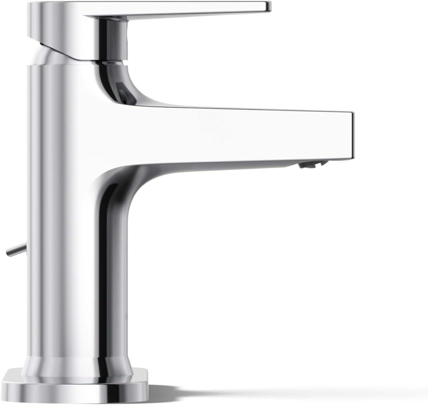 Taut Single-Control Lavatory Faucet with Escutcheon