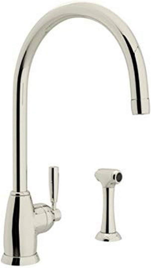 Perrin & Rowe Holborn Kitchen Faucet With Side Spray U.4846LS-PN-2