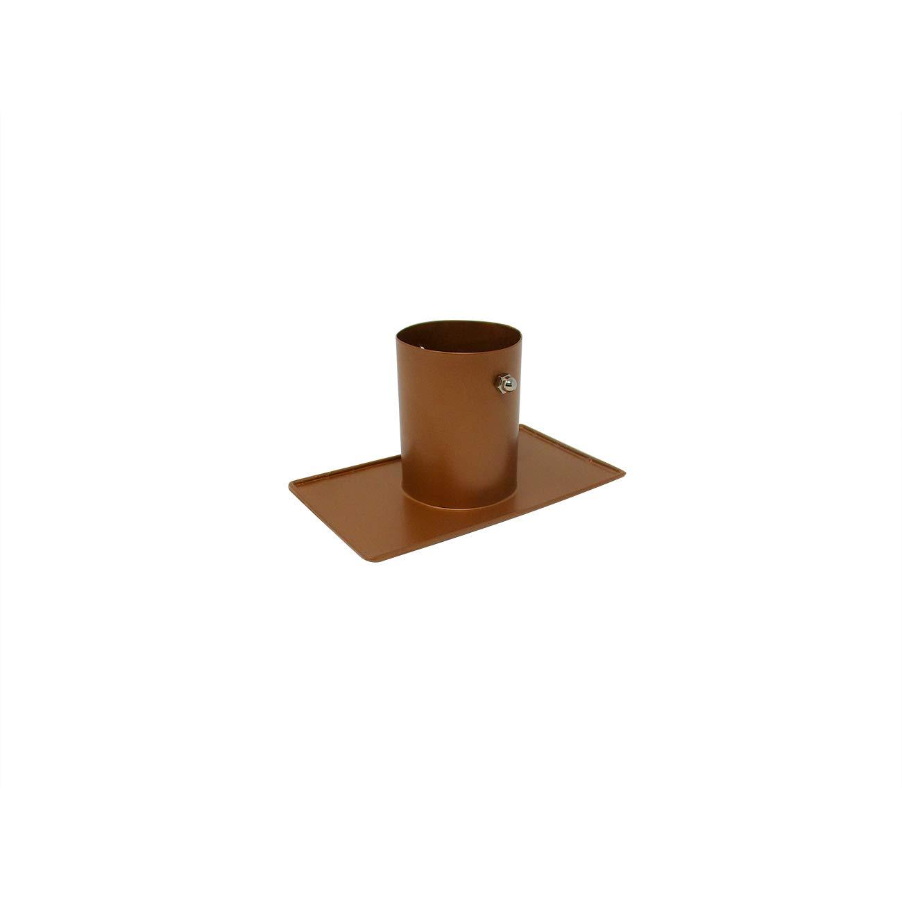 Copper Colored Rain Chain for Gutters & Downspouts (Umbrella Design)